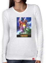 T-Shirt femme manche longue Fortnite Skin Omega Infinity War