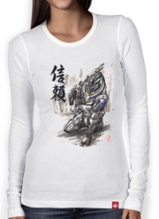 T-Shirt femme manche longue Garrus Vakarian Mass Effect Art