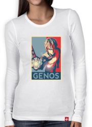 T-Shirt femme manche longue Genos propaganda