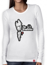 T-Shirt femme manche longue GrootFather is Groot x GodFather
