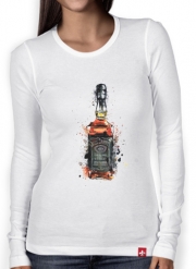 T-Shirt femme manche longue Jack Daniels Fan Design