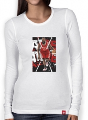 T-Shirt femme manche longue James Harden Basketball Legend