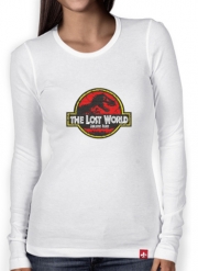 T-Shirt femme manche longue Jurassic park Lost World TREX Dinosaure