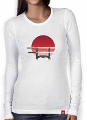 T-Shirt femme manche longue Katana Japan Traditionnal