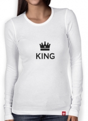 T-Shirt femme manche longue King