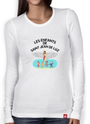 T-Shirt femme manche longue Les enfants de Saint Jean De Luz