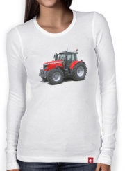 T-Shirt femme manche longue Massey Fergusson Tractor