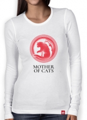 T-Shirt femme manche longue Mother of cats