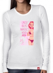 T-Shirt femme manche longue October breast cancer awareness month