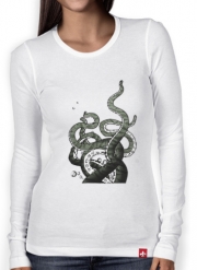 T-Shirt femme manche longue Octopus Tentacles