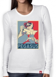T-Shirt femme manche longue Pegasus Zodiac Knight