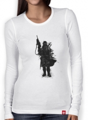 T-Shirt femme manche longue Post Apocalyptic Warrior