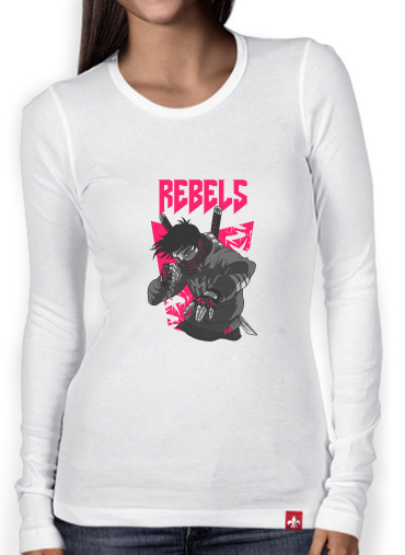 T-Shirt femme manche longue Rebels Ninja