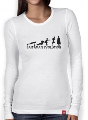 T-Shirt femme manche longue Saitama Evolution