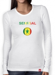 T-Shirt femme manche longue Senegal Football