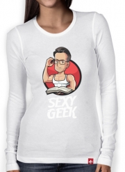 T-Shirt femme manche longue Sexy geek