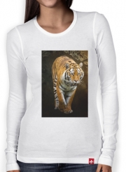 T-Shirt femme manche longue Siberian tiger
