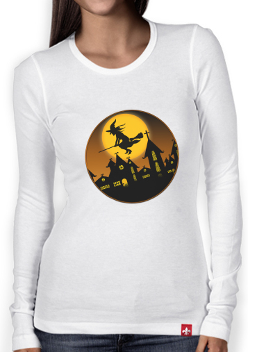 T-Shirt femme manche longue Spooky Halloween 2