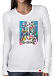 T-Shirt femme manche longue Super Smash Bros Ultimate
