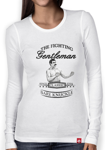 T-Shirt femme manche longue The Fighting Gentleman