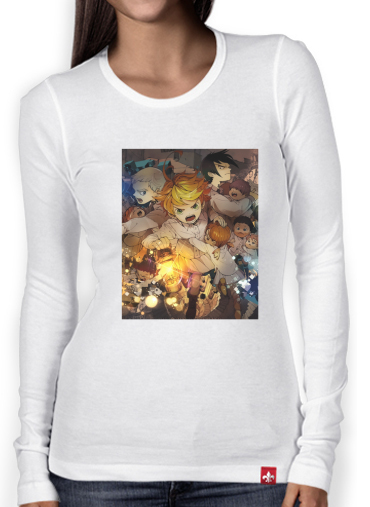 T-Shirt femme manche longue The promised Neverland