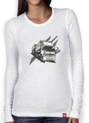 T-Shirt femme manche longue Truck Racing
