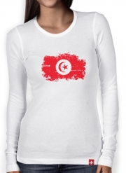 T-Shirt femme manche longue Tunisia Fans