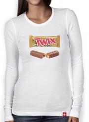 T-Shirt femme manche longue Twix Chocolate