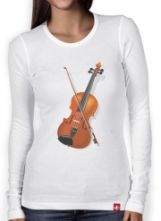 T-Shirt femme manche longue Violin Virtuose