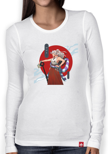 T-Shirt femme manche longue Yamato Pirate Samurai