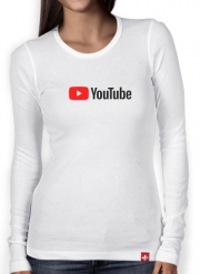 T-Shirt femme manche longue Youtube Video