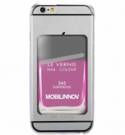 Porte Carte adhésif pour smartphone Flacon vernis 345 SUSPISIOUS