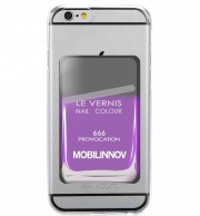 Porte Carte adhésif pour smartphone Flacon Vernis 666 PROVOCATION