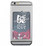 Porte Carte adhésif pour smartphone All night love