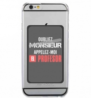 Porte Carte adhésif pour smartphone Appelez Moi El Professeur