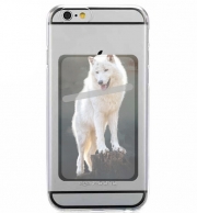 Porte Carte adhésif pour smartphone Arctic wolf