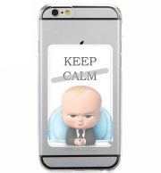 Porte Carte adhésif pour smartphone Baby Boss Keep CALM