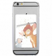 Porte Carte adhésif pour smartphone Bambi Art Print
