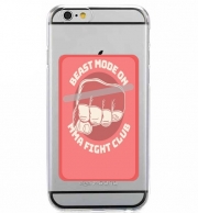 Porte Carte adhésif pour smartphone Beast MMA Fight Club