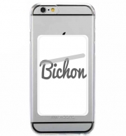 Porte Carte adhésif pour smartphone Bichon