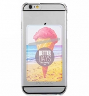 Porte Carte adhésif pour smartphone Big Ice Cream
