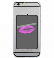Porte Carte adhésif pour smartphone Bisous Sexy Kiss