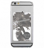 Porte Carte adhésif pour smartphone Black Panther Abstract Art WaKanda Forever
