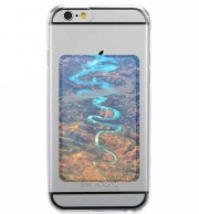 Porte Carte adhésif pour smartphone Blue dragon river portugal