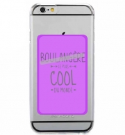 Porte Carte adhésif pour smartphone Boulangère la plus cool