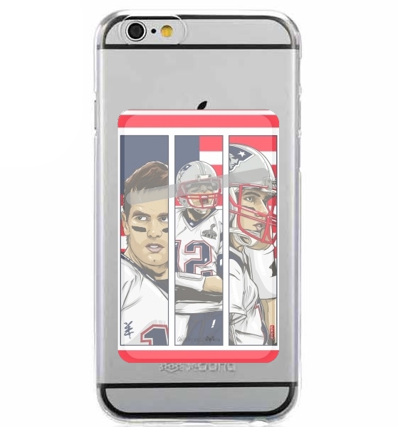 Porte Carte adhésif pour smartphone Brady Champion Super Bowl XLIX