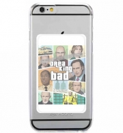 Porte Carte adhésif pour smartphone Breaking Bad GTA Mashup