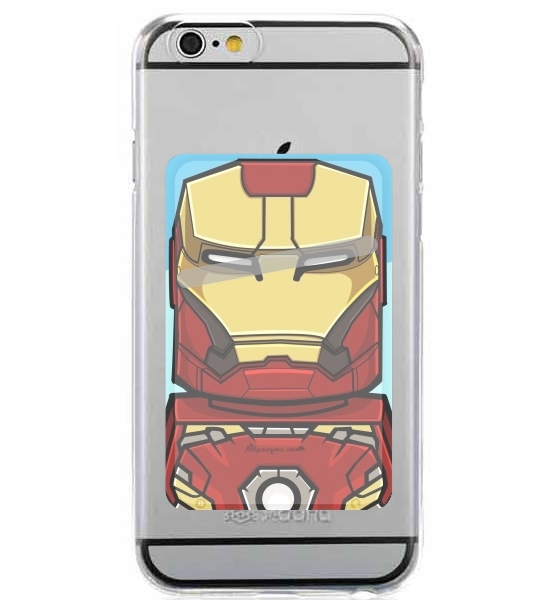 Porte Carte adhésif pour smartphone Bricks Ironman