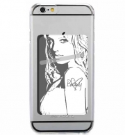 Porte Carte adhésif pour smartphone Britney Tribute Signature