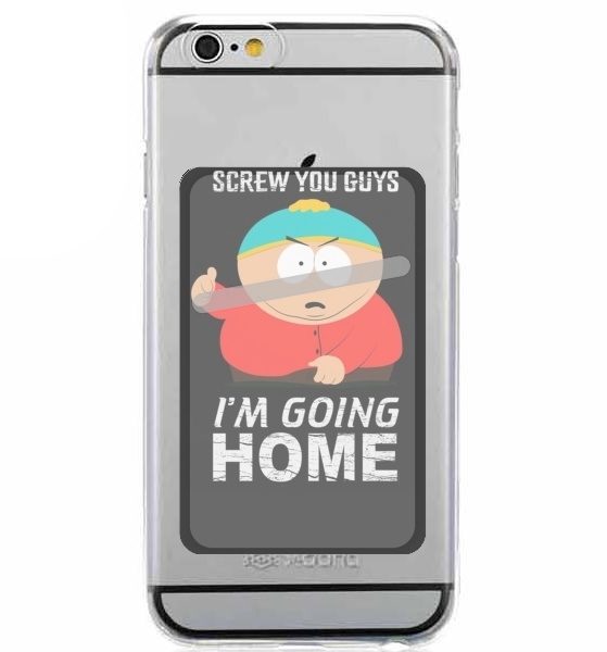 Porte Carte adhésif pour smartphone Cartman Going Home